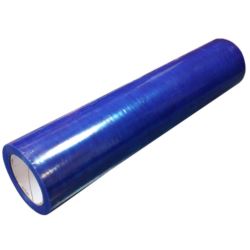 Folia ochronna samoprzylepna DO OKIEN PARAPETÓW 12,5 cm x  30m niebieska PCV