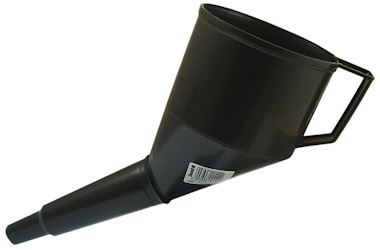 Lejek do paliwa benzyny oleju cieczy skośny z sitkiem HEAVY DUTY 12cm