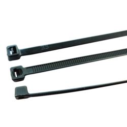 Opaski zaciskowe kablowe nylon czarne 300x4,7 mm 50 sztuk