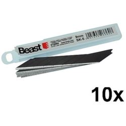 Ostrza do noża ostrze wymienne łamane 9 mm PRECISION 10szt SK-5 BLACK FINISH