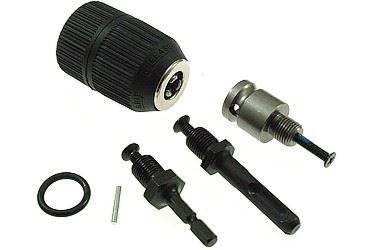 Głowica do wiertarki 2-13mm mocowanie HEX SDS-plus kwadrat 1/2