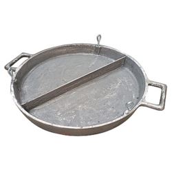 PATELNIA ŻELIWNA DZIELONA 6,5X55CM 25KG GRILL MASTER