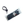 Opaski zaciskowe kablowe nylon czarne 190x4,7 mm 50 sztuk