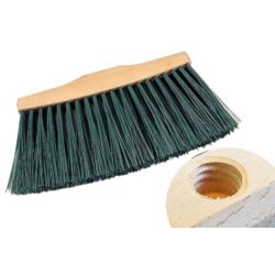 Miotła z długim włosiem ulicówka twarde włosie do tarasów podjazdów 25cm gosporadcza