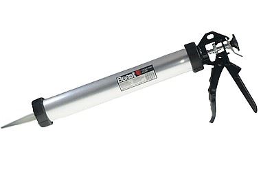 Wyciskacz do mas sylikonu aluminiowy tubowy 380mm 600ml profesjonalny