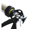 Wyciskacz do mas sylikonu aluminiowy tubowy 380mm 600ml profesjonalny