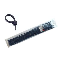 Opaski zaciskowe kablowe nylon czarne 500x4,7 mm 30 sztuk