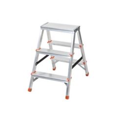 DRABINA ALUMINIOWA DWUSTRONNA 3 STOPNIE