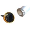 Wyciskacz do mas sylikonu aluminiowy tubowy 375mm 600ml