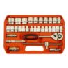 Zestaw kluczy nasadowych 1/2" 8-32MM CV 32szt