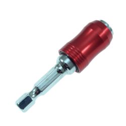 Uchwyt do bitów grotów automatyczny magnetyczny z blokadą 1/4" 60mm HEX