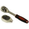 Klucz grzechotka 1/4'' prosta 155mm