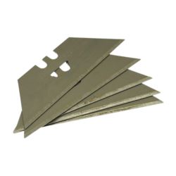 Nóż składany nożyk tapeciak na ostrze trapezowe + 5 ostrzy trapezowy