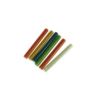 Klej do pistoletu na gorąco wkłady klejowe kolorowe z brokatem 6szt 11mm x 100mm