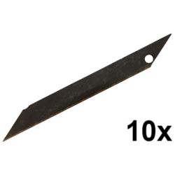 Ostrza do noża ostrze wymienne łamane 9 mm PRECISION 10szt SK-5 BLACK FINISH