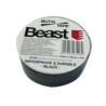 Taśma butylowa CZARNA uszczelniająca wodoodporna 0,8x50mm 10M BUTYL UV BLACK WATERPROOF