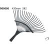 Grabie Do Liści Trawy Metalowe Wachlarzowe Grabie Do Liści 22-Zębne 430MM