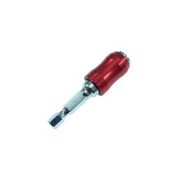 Uchwyt do bitów grotów automatyczny magnetyczny z blokadą 1/4" 60mm HEX