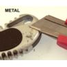 Nóż nożyk do tapet metalowy nożyk 18mm ostrze łamane
