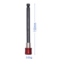 Uchwyt do bitów grotów automatyczny magnetyczny z blokadą 1/4" 150mm HEX