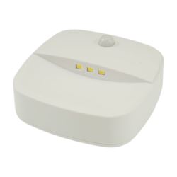 Lampka nocna z czujnikem ruchu 3 LED samoprzylepny 3xAAA