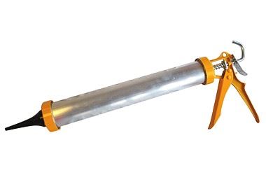 Wyciskacz do mas sylikonu aluminiowy tubowy 375mm 600ml