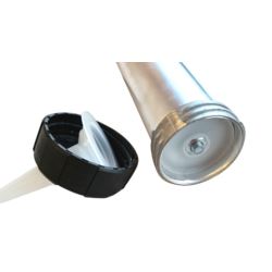Wyciskacz do mas sylikonu aluminiowy tubowy 380mm 600ml profesjonalny