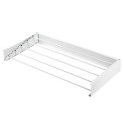 Suszarka na pranie Ścienna Składana METALOWA 80cm Wisząca Rozkładana mocna