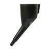 Lejek do paliwa benzyny oleju cieczy skośny z sitkiem HEAVY DUTY 12cm