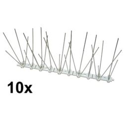 KOLCE NA PTAKI 10X 25CM  SPIKES:2-4-2-4, W: 8, H:11.5CM