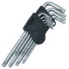 KLUCZE TORX DŁUGIE T-10-15-20-25-27-30-40-45-50 CV