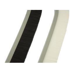 Szczotka do czyszczenia fug szczelin mycia kuchni wąska szczelinowa dluga 4 x 230mm (2X biała + 2x czarna) nylon