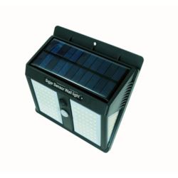 Lampa solarna naścienna z czujnikiem światła 146LED 1200mAh Li-ion (18650)