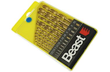 WIERTŁA DO METALU 1.5-6.5mm HSS 13szt BIAŁE WIERTŁA DO METALU 1.5-6.5mm HSS 13szt BIAŁE