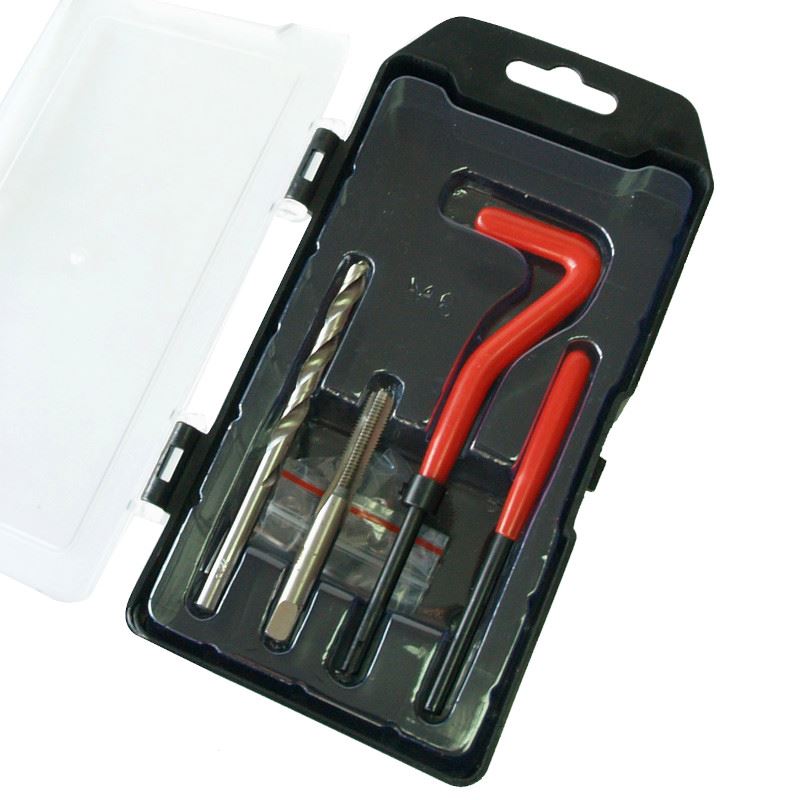 Zestaw do naprawy gwintów M7 x 1.0 x 6 mm 15szt Zestaw do naprawy gwintów M7 x 1.0 x 6 mm 15szt