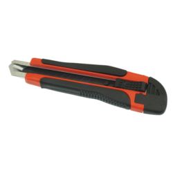 Nóż tapeciak łamany wysuwany do tapet 18MM SK-5 rączka TPR