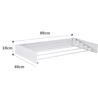 Suszarka na pranie Ścienna Składana METALOWA 80cm Wisząca Rozkładana mocna