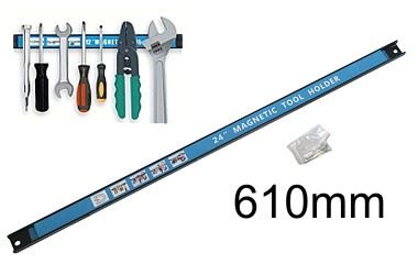 Listwa magnetyczna uchwyt magnes na narzędzia 610mm 24" warsztatowy Listwa magnetyczna uchwyt magnes na narzędzia 610mm 24" warsztatowy