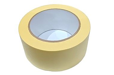 Taśma malarska 48MM x 50M papierowa ŻÓŁTA Taśma malarska 48MM x 50M papierowa ŻÓŁTA
