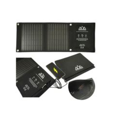 Ładowarka solarna turystyczna panel słoneczny 14W podwójne USB wyjście 5V/2.1A