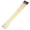 Opaski zaciskowe kablowe nylon białe 500x4.7mm 30 sztuk
