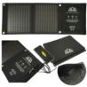 Ładowarka solarna turystyczna panel słoneczny 14W podwójne USB wyjście 5V/2.1A