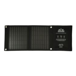 Ładowarka solarna turystyczna panel słoneczny 14W podwójne USB wyjście 5V/2.1A