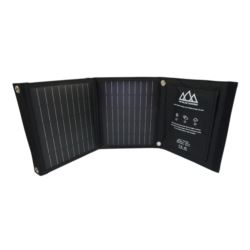Ładowarka solarna turystyczna panel słoneczny 14W podwójne USB wyjście 5V/2.1A