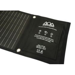 Ładowarka solarna turystyczna panel słoneczny 14W podwójne USB wyjście 5V/2.1A