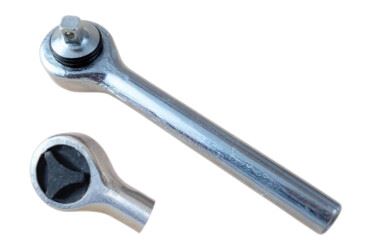 Klucz grzechotka 1/4'' prosta 155mm