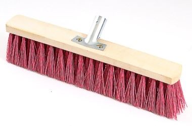 Miotła szczotka do zamiatania ulicówka na magazyn uchwyt metalowy 40 cm gospodarcza