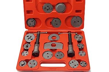 Zestaw do wyciskania naprawy tłoczków hamulcowych demontażu 21szt Zestaw do wyciskania naprawy tłoczków hamulcowych demontażu 21szt