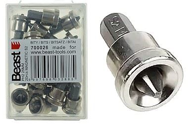 KOŃCÓWKI WKRĘTAKOWE DO PŁYT GIPSOWYCH PH2 S2 25MM MAGNETIC 20SZT