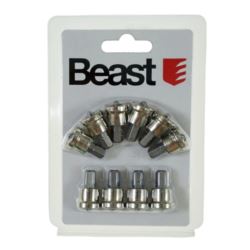 BIT końcówka do wkrętów płyt G/K z ogranicznikiem stopem PH2 S2 10 szt magnes